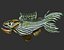 Fish Concept Design Scolpisci e Polypaint ZBrush ZTL File