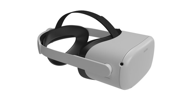 Oculus Quest 2 VR Headset 3D model