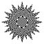 Decorative mirror Sunflower Tylar