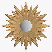 Decorative mirror Sunflower Tylar