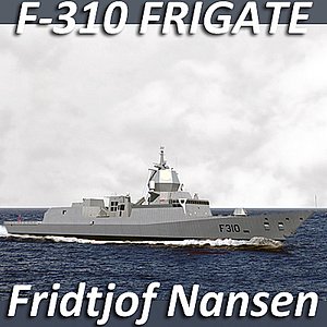 3ds max nansen class frigates royal