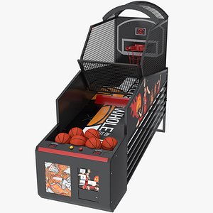 3D Arcade Basketball Machine