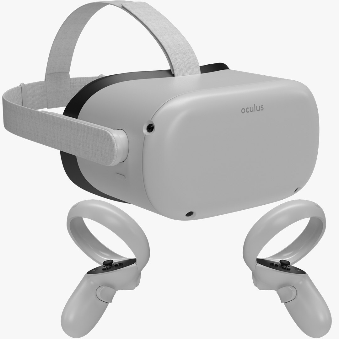 Vr Headset Oculus Quest Controller 3d Model ArtStation Oculus