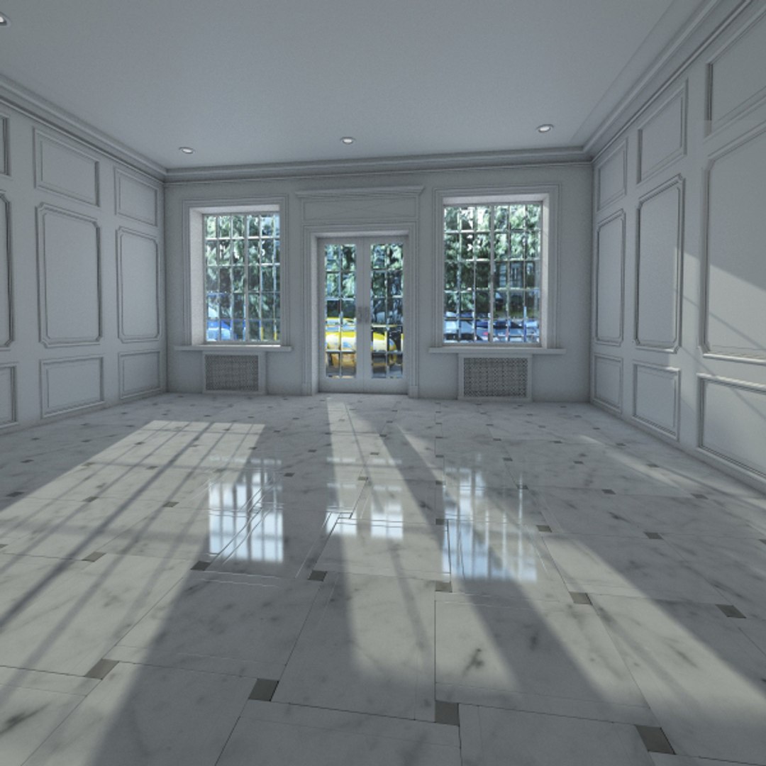 3d Model Base Classic Interior