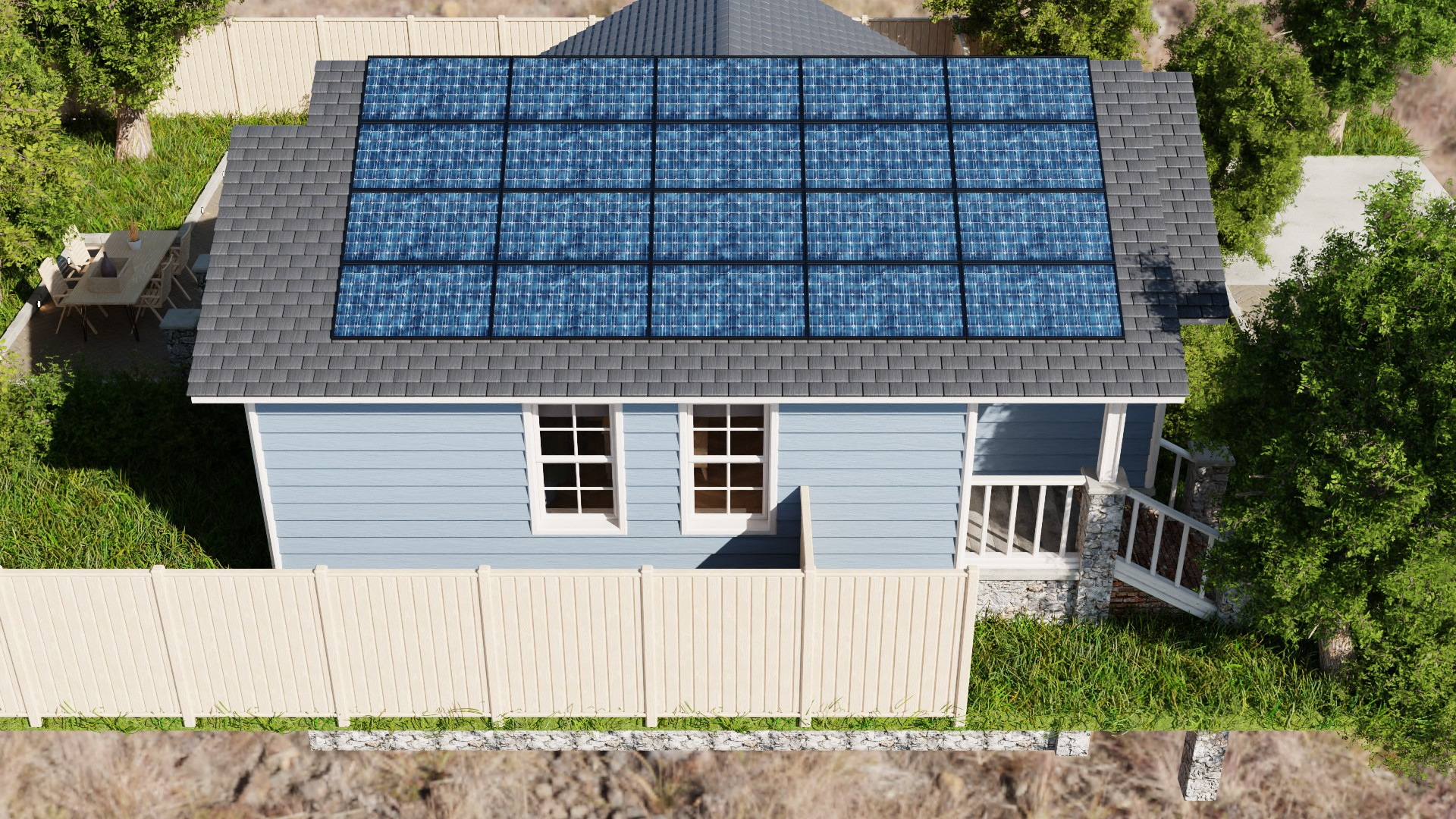SHC Modular Classic Style American House 3 3D - TurboSquid 2110765