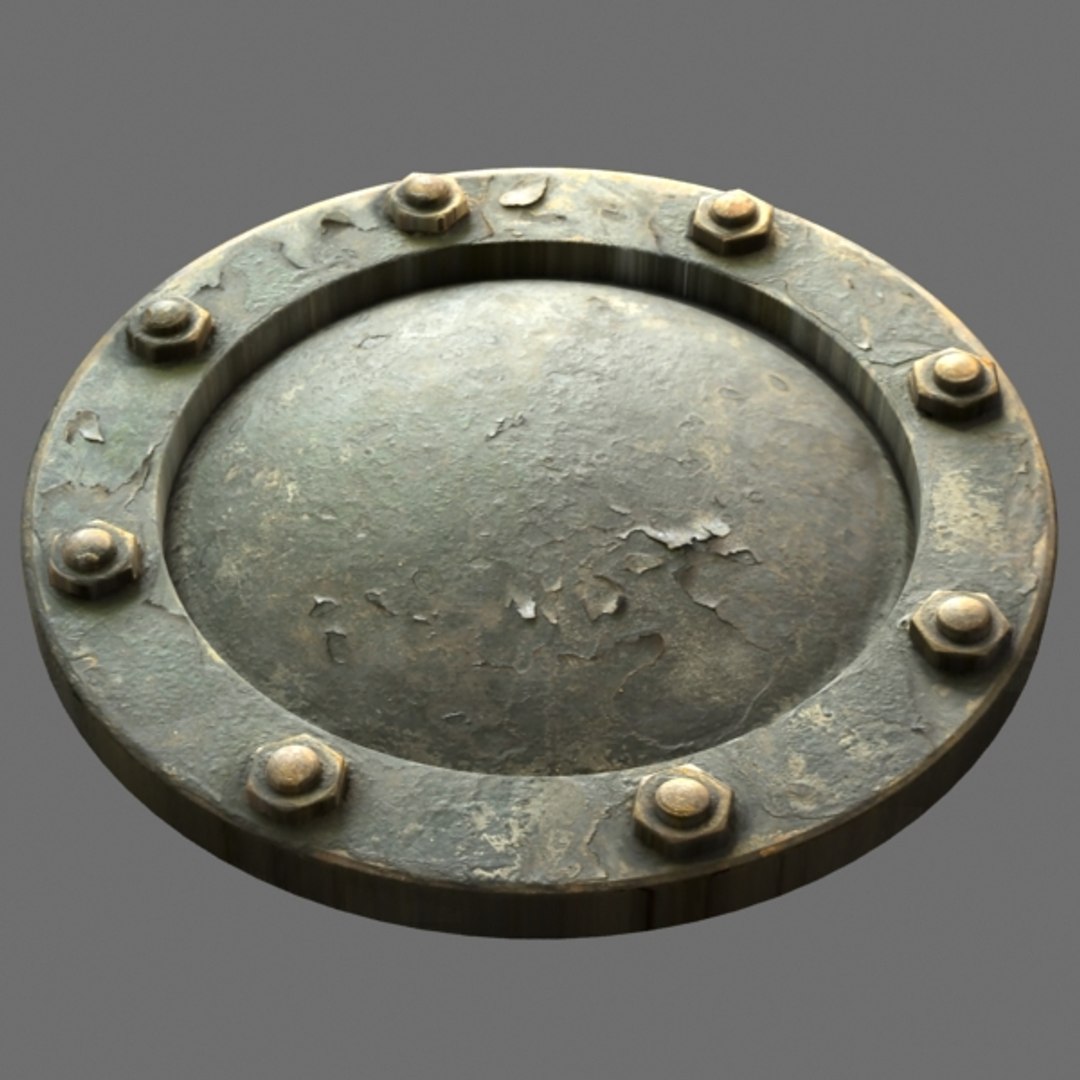 Riveted Metal 3d Model