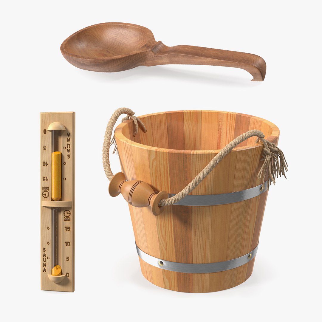 Sauna Collection 2 3D model preview