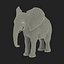 baby elephant 3d model