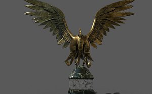 phoenix statue 3D model