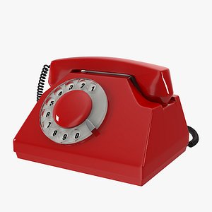 Red Vintage Phone