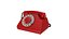 Telefono vintage rosso