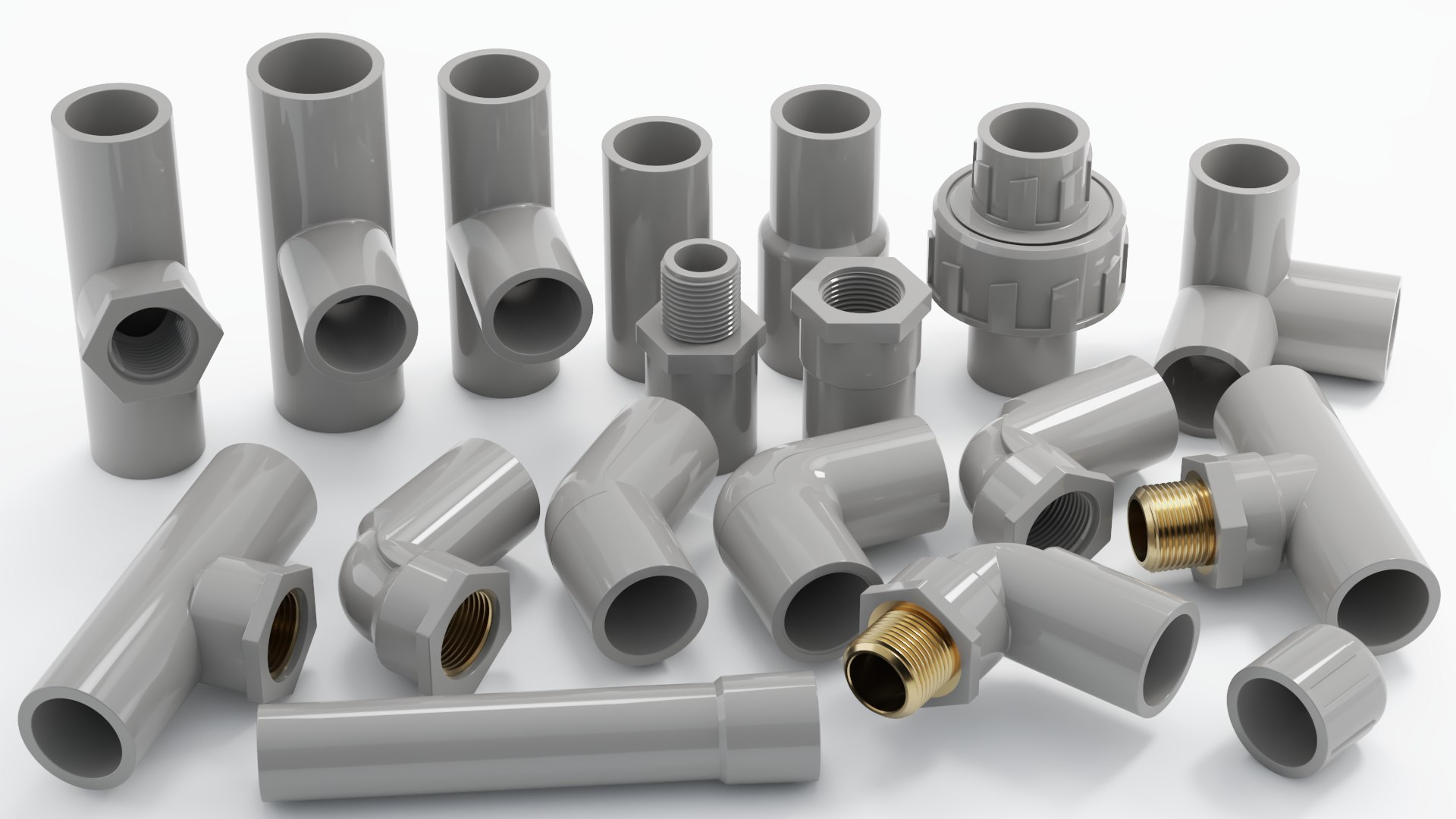 3D Plumbing PVC Fittings https://p.turbosquid.com/ts-thumb/Wc/bXBF19/wi/plumbingpvcfitting_1/png/1758514466/1920x1080/fit_q87/077635bf4cd0ad5efa3dba30c4cb1b533f3ae5a3/plumbingpvcfitting_1.jpg