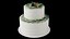 Juego de pasteles de boda