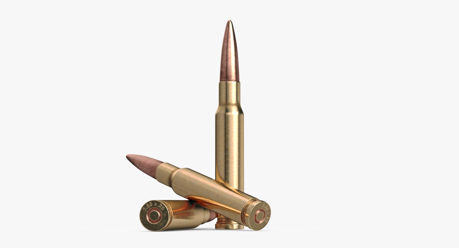 3d bullet rifle model