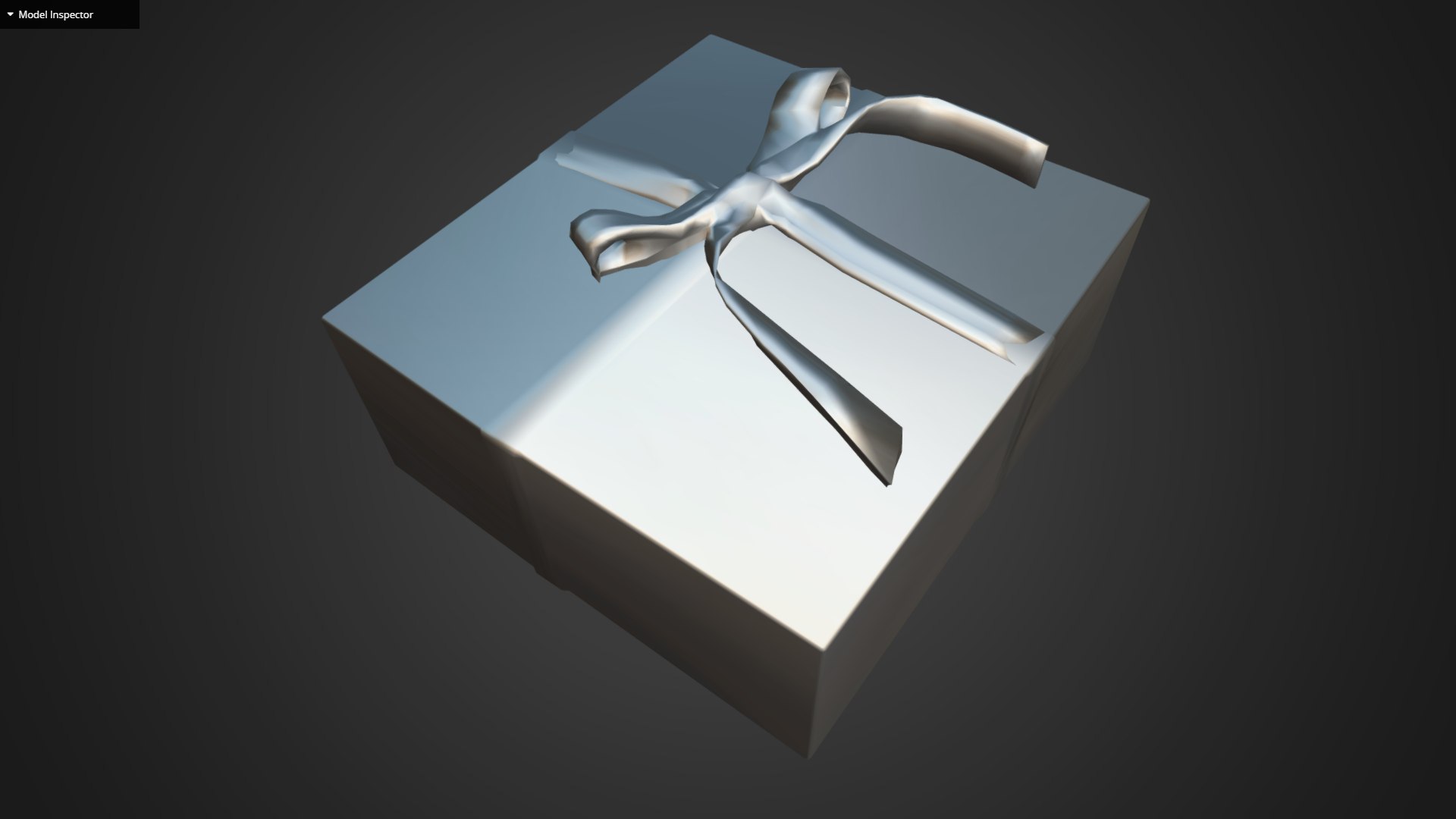 3D Gift Box With Ribbon Model - TurboSquid 2014521