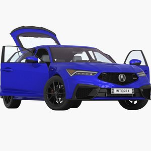 Acura Integra Type S 2024 Opening doors and trunk