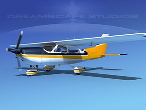 cessna 177 cardinal 3D model