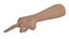 Man Hand Middle Finger Sign