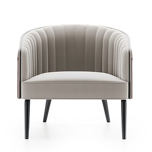 3D armchair chair