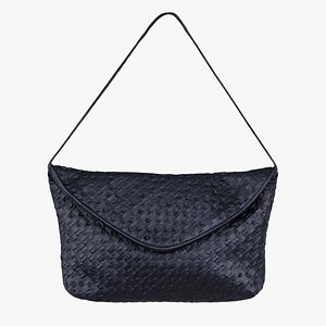 3D Black Maze Handbag Purse Remastered model