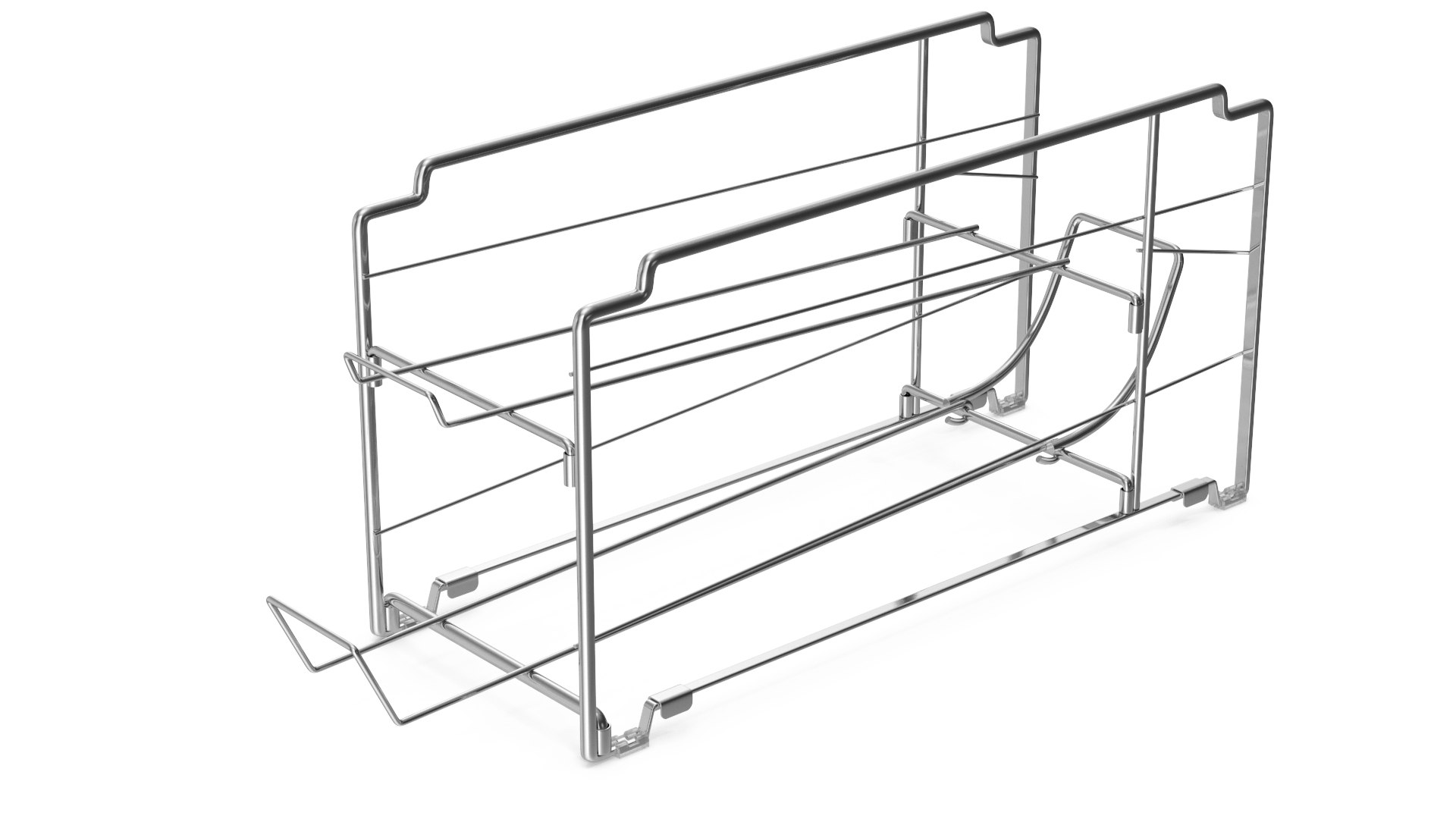 Cola Can Organizer Steel 3D model preview