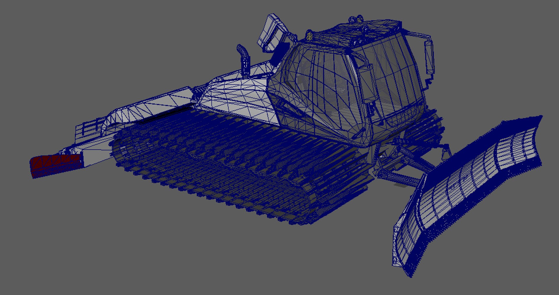 Prinoth Leitwolf Snow Groomer 3D Model - TurboSquid 1170291