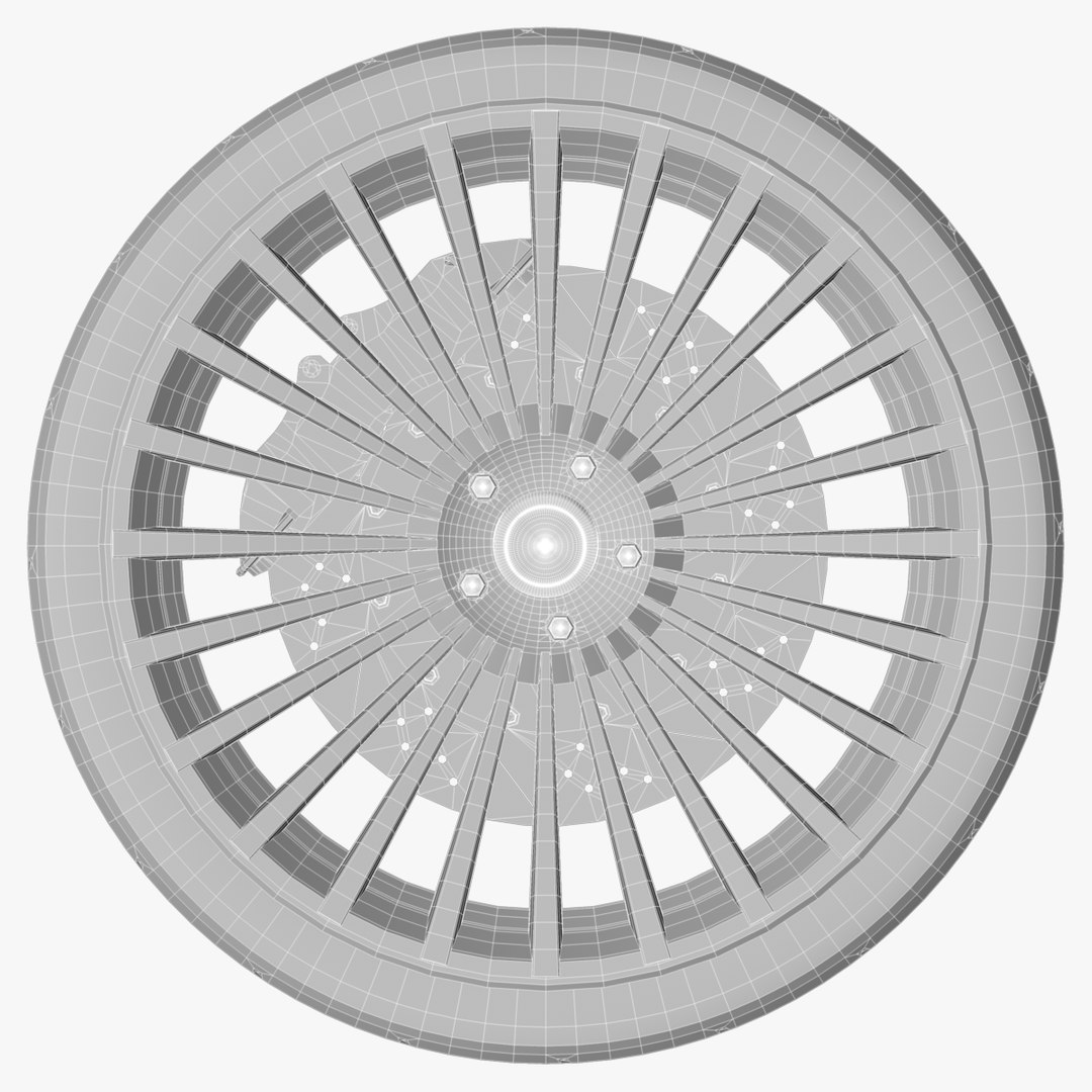 Wheel Pace 3d Model