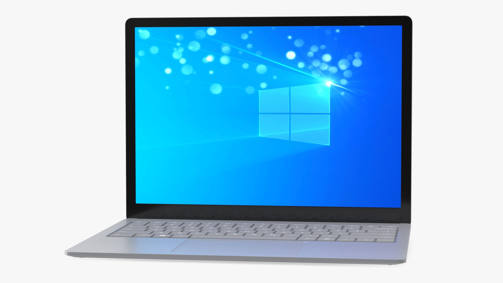 Microsoft Surface Laptop 4 13 Inch Platinum 3D model preview