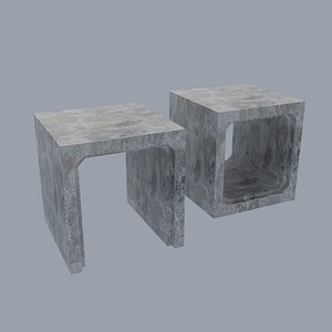 3D U Ditch and Box Culvert model