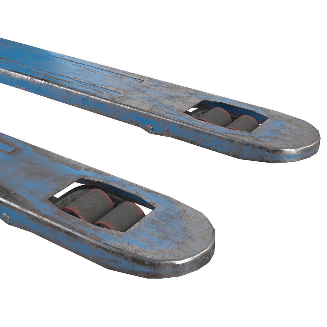 Pallet Truck TOR RHP Old 3D Model - TurboSquid 2211105