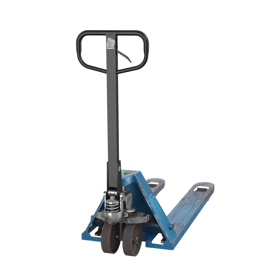 Pallet Truck TOR RHP Old 3D Model - TurboSquid 2211105