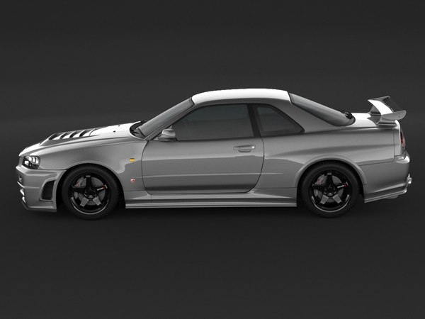 Nissan skyline 3d model