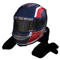 Kvyat Helmet 2016