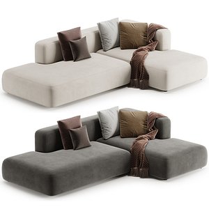 3D model BASECAMP Sofa By Makenordic