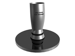 trophies kings cup 3d model