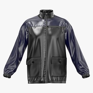Male leather jacket