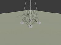 500kV Double Circuit Tension Transmission Tower to 1