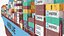 Navire porte-conteneurs Maersk McKinney chargé