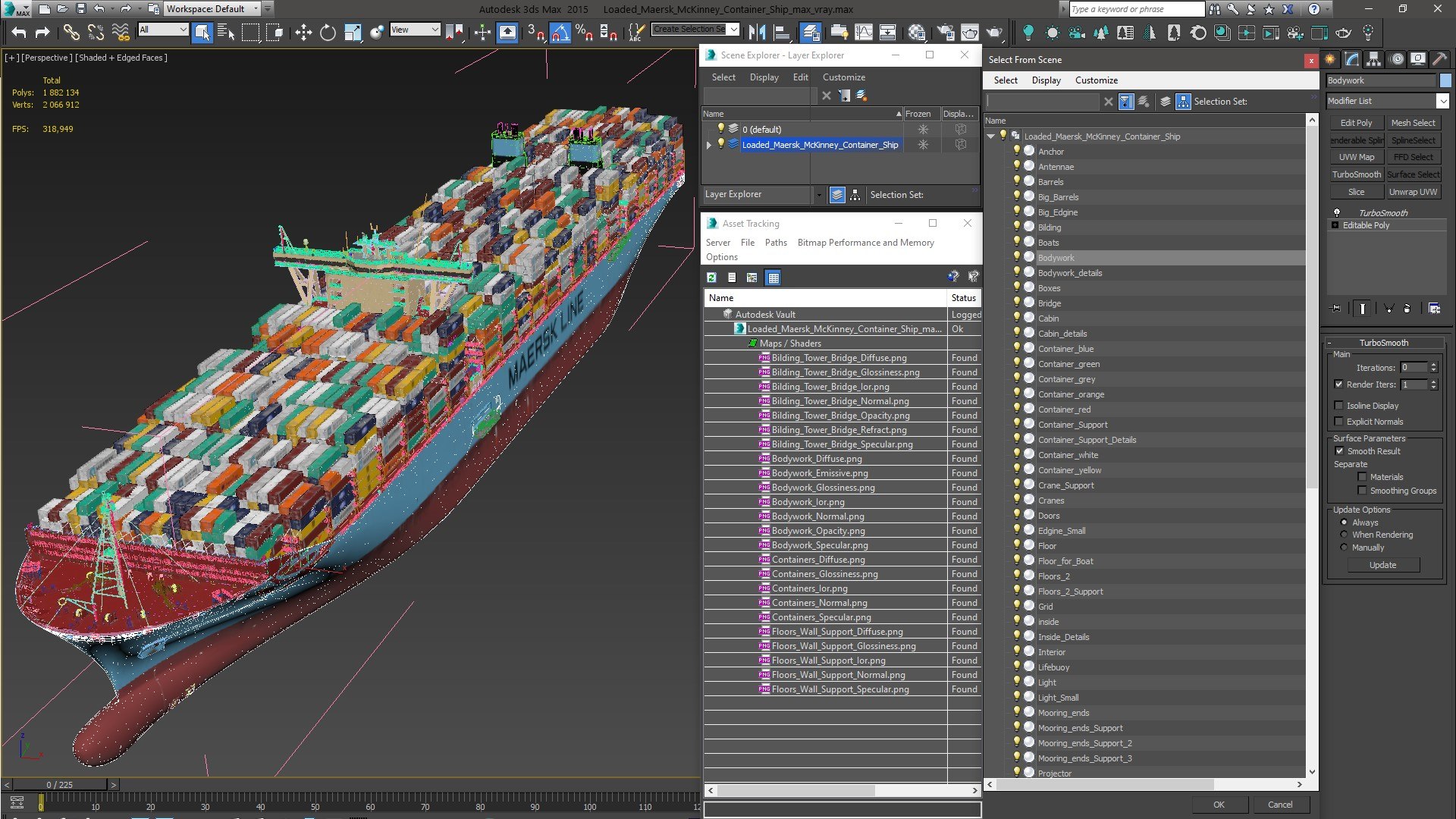 Loaded Maersk McKinney Container Ship 3D model https://p.turbosquid.com/ts-thumb/Wd/GTPu2M/Qo/loadedmaerskmckinneycontainershipvray3dmodel038/jpg/1629940535/1920x1080/fit_q87/6e9a23e2cd77e32db4cbd2b6e1d4cedf354f568b/loadedmaerskmckinneycontainershipvray3dmodel038.jpg
