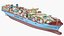 Navire porte-conteneurs Maersk McKinney chargé