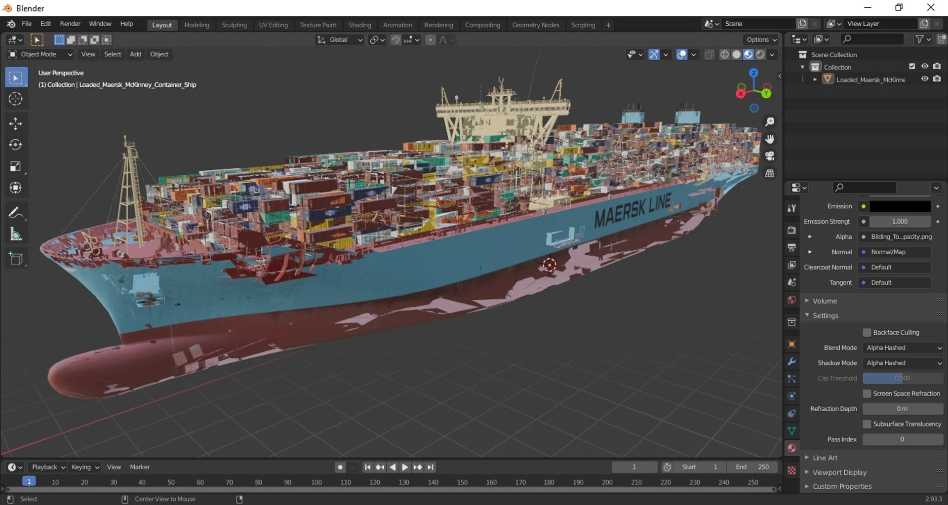 Loaded Maersk McKinney Container Ship 3D model https://p.turbosquid.com/ts-thumb/Wd/GTPu2M/qb/loadedmaerskmckinneycontainershipvray3dmodel039/jpg/1629940538/1920x1080/fit_q87/b8fe7d169b93c3bccdeaf484ce50e6d22a5a8206/loadedmaerskmckinneycontainershipvray3dmodel039.jpg