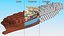 Navire porte-conteneurs Maersk McKinney chargé