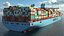 Navire porte-conteneurs Maersk McKinney chargé