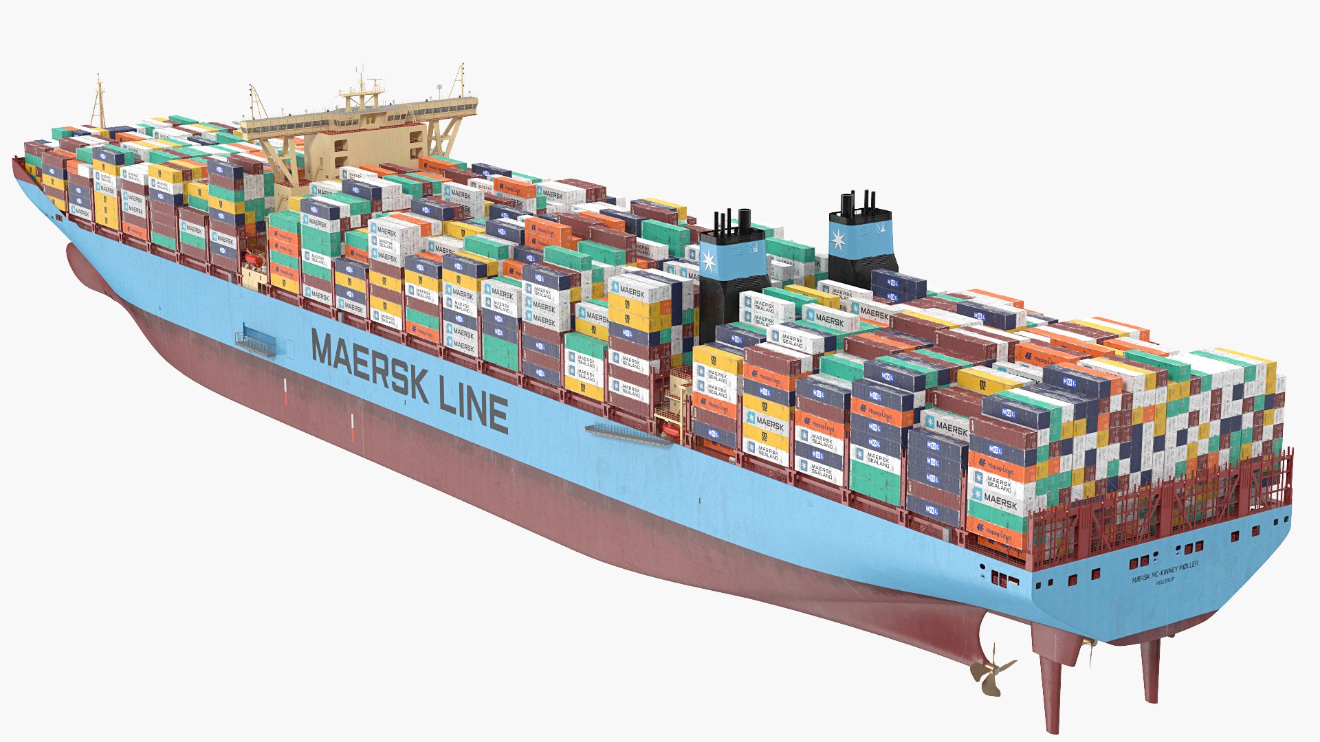 Loaded Maersk McKinney Container Ship 3D model https://p.turbosquid.com/ts-thumb/Wd/GTPu2M/vD/loadedmaerskmckinneycontainershipvray3dmodel015/jpg/1629940467/1920x1080/fit_q87/16dd42ad3c102c0d2313a63ca870015fef59a915/loadedmaerskmckinneycontainershipvray3dmodel015.jpg