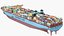 Navire porte-conteneurs Maersk McKinney chargé