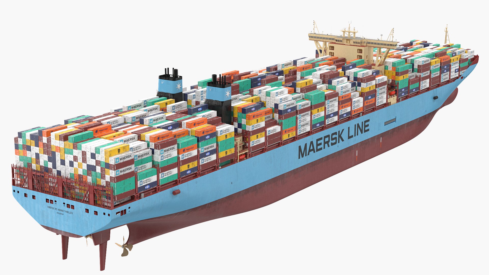 Loaded Maersk McKinney Container Ship 3D model https://p.turbosquid.com/ts-thumb/Wd/GTPu2M/vH/loadedmaerskmckinneycontainershipvray3dmodel012/jpg/1629940459/1920x1080/fit_q87/12df16f71ddcb2a878f92ae16c24557e50a96023/loadedmaerskmckinneycontainershipvray3dmodel012.jpg