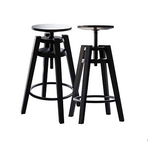 Black Bar Stool or Chair IKEA