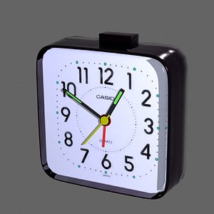 3d alarm clock model
