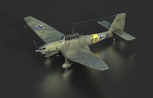 3D model junkers ju 87 stuka