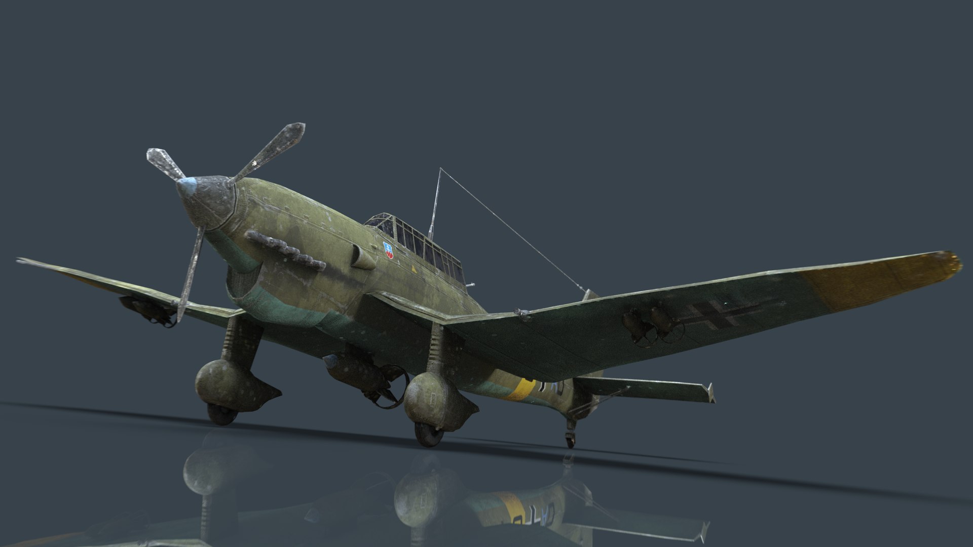3D Model Junkers Ju 87 Stuka - TurboSquid 1549055
